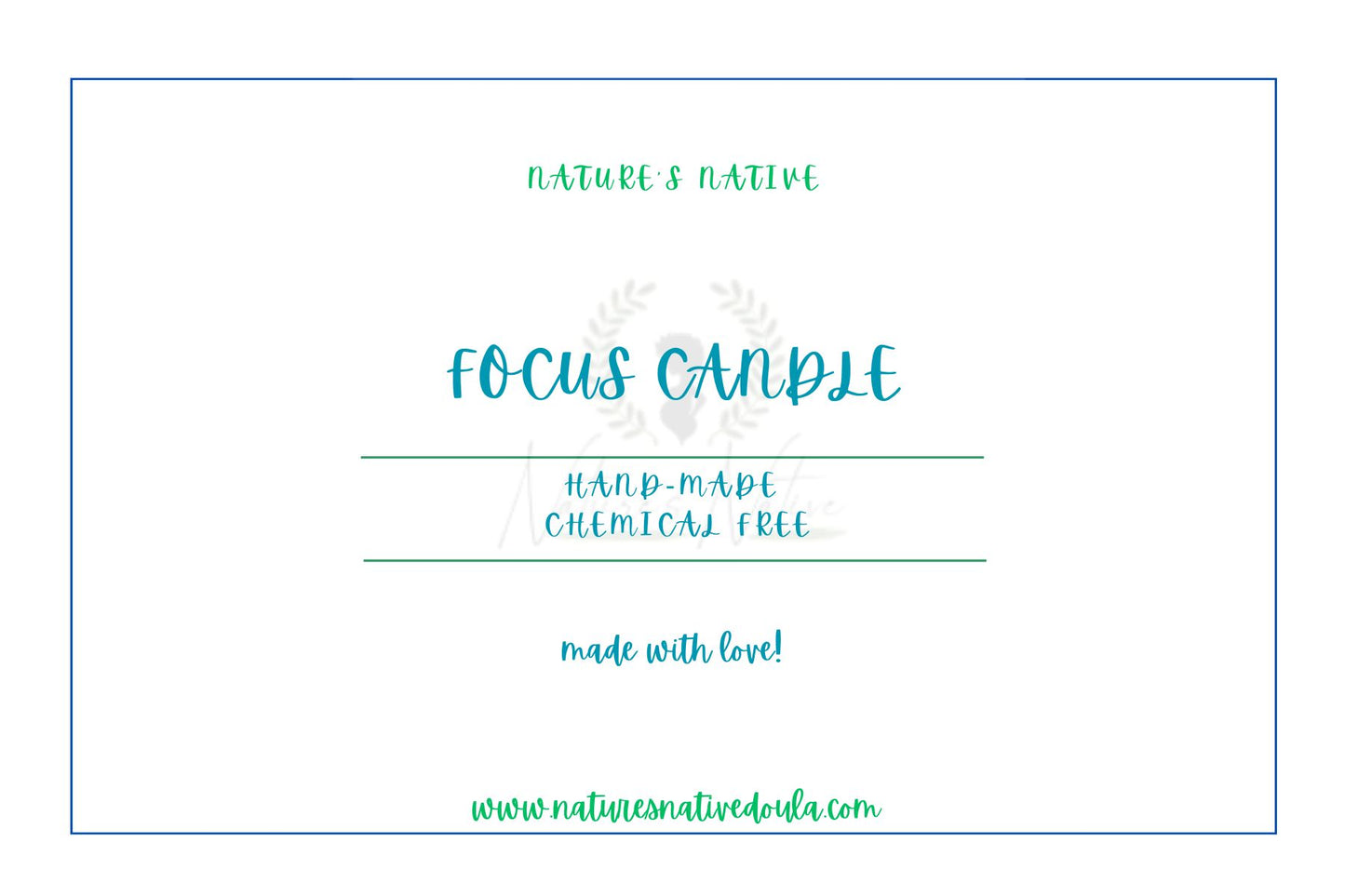 FOCUS CANDLE image 0