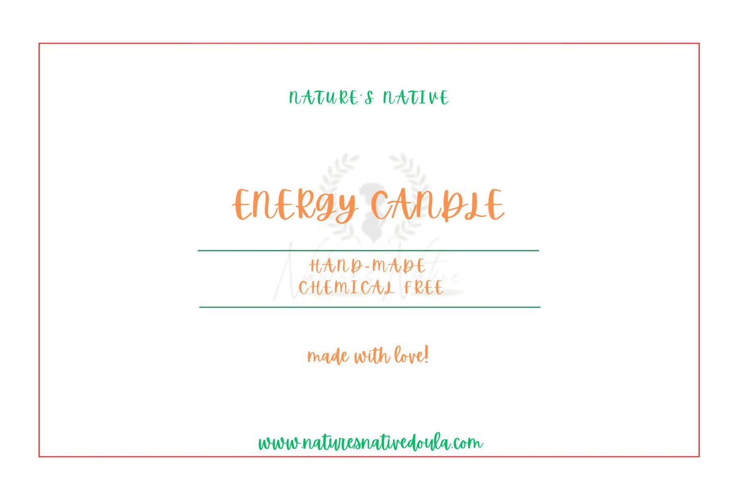 ENERGY CANDLE image 0