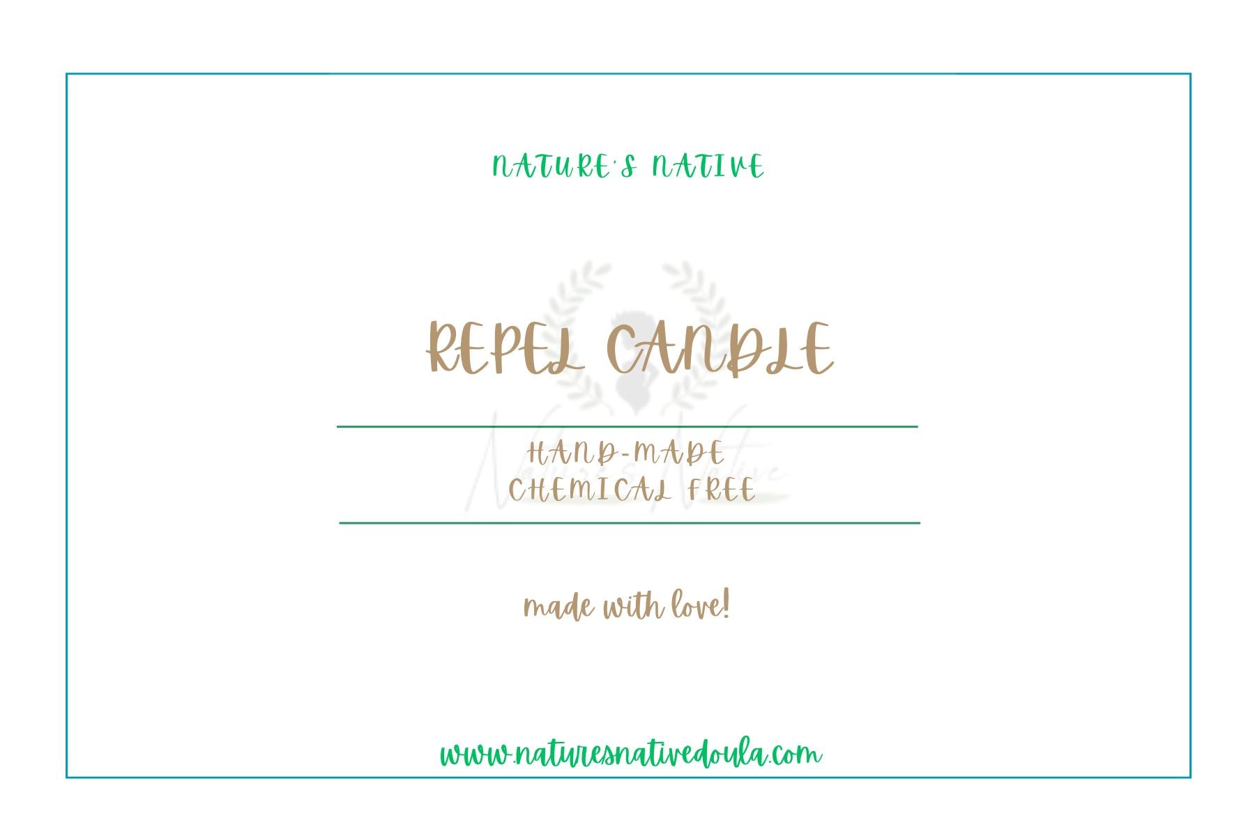 REPEL CANDLE  image 0