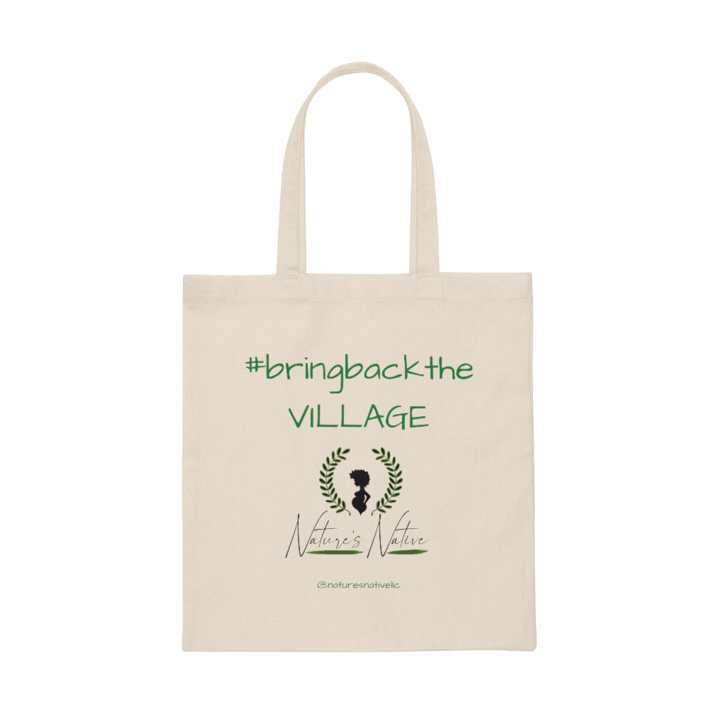 #bringbacktheVILLAGE TOTE BAG image 0