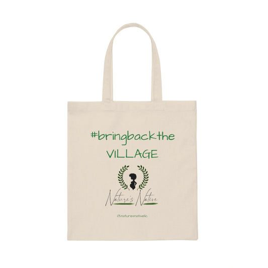 #bringbacktheVILLAGE TOTE BAG image 0