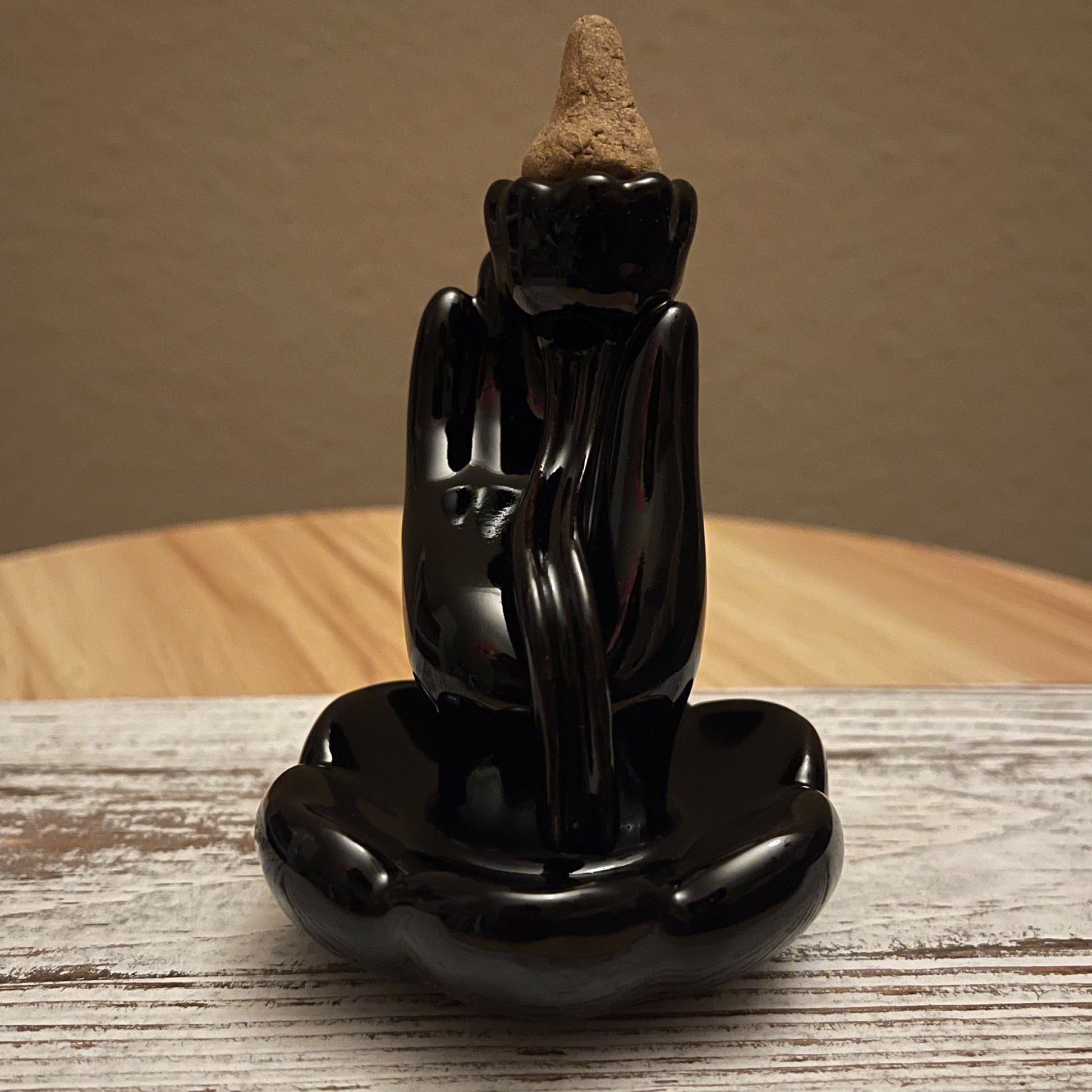 Hand and Lotus Backflow Burner image 1